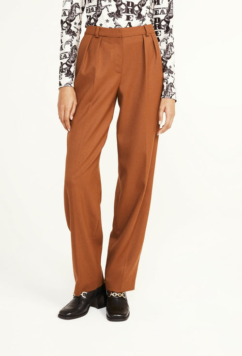 Pantalon Prusse Bis - Caramel - Claudie Pierlot - The Bradery