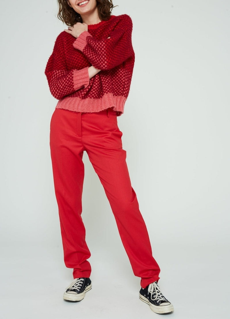 Pantalon Romy Thorens - Rouge - Modetrotter - The Bradery