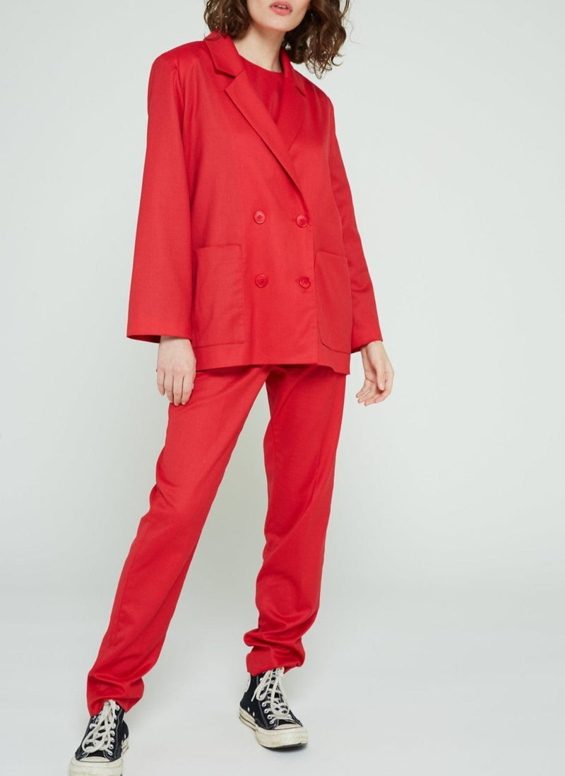 Pantalon Romy Thorens - Rouge - Modetrotter - The Bradery