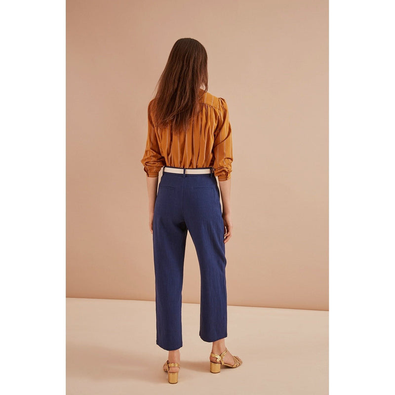Pantalones Sibonie - Indigo - Des Petits Hauts - The Bradery