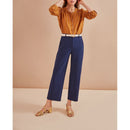 Pantalones Sibonie - Indigo - Des Petits Hauts - The Bradery