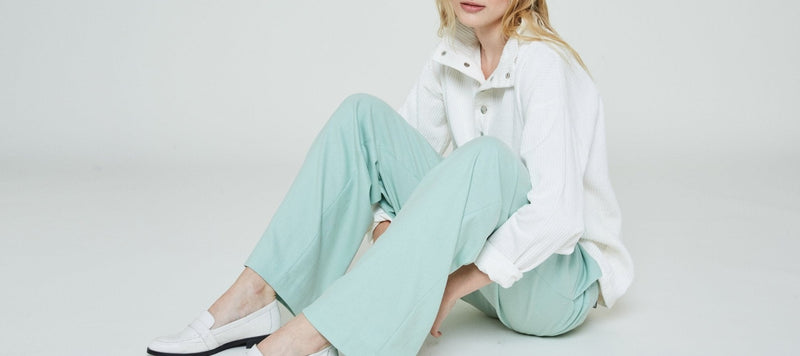 Pantalon Victoria Variano - Aqua - Modetrotter - The Bradery