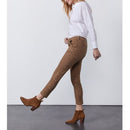 Pantalons Basic Sandy Cropped - Taupe Leopard - Reiko - The Bradery