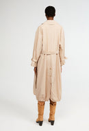 Claudie Pierlot Parka Granadina - Beige - - The Bradery