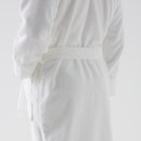 Organic Cotton Bathrobe - Blanc - MOST - The Bradery