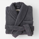 Organic Cotton Bathrobe - Graphite - MOST - The Bradery