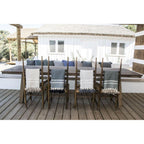 Stockholm Chevron Pompom Plaid - Pearl Gray - Febronie -The Bradery