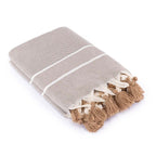 Stockholm XXL Chevron Plaid - Taupe - Febronie -The Bradery