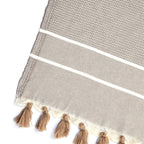Stockholm XXL Chevron Plaid - Taupe - Febronie -The Bradery