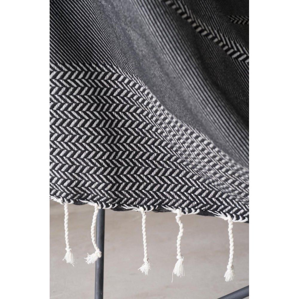 Plaid Jacquard Oslo - Noir - Febronie - The Bradery