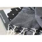 Plaid Jacquard Oslo - Noir - Febronie - The Bradery