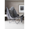Plaid Jacquard Oslo - Noir - Febronie - The Bradery
