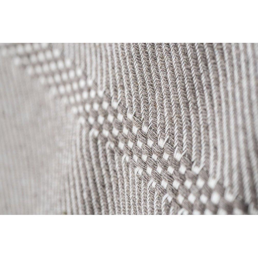 Plaid Jacquard Oslo - Taupe - Febronie - The Bradery