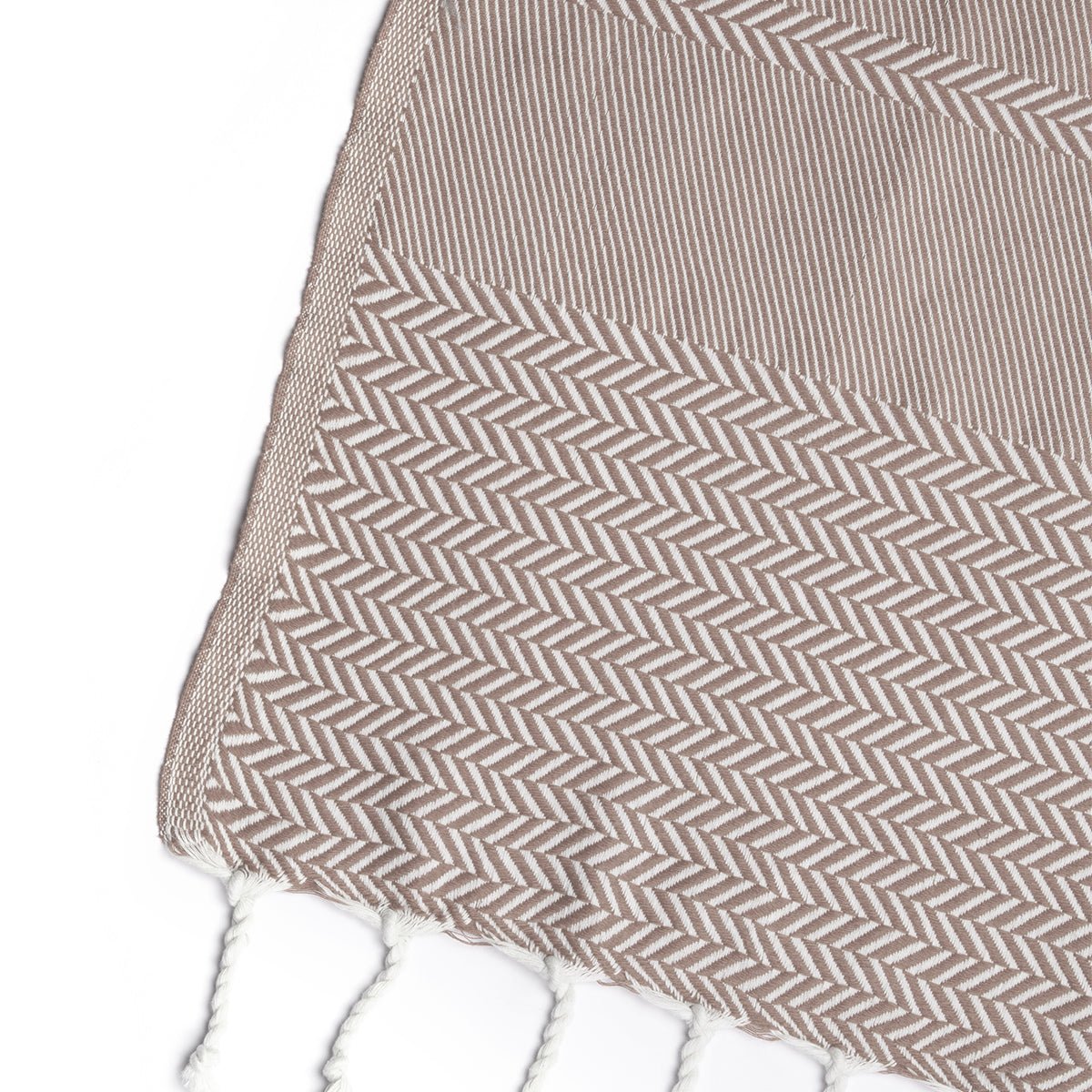 Plaid Jacquard Oslo - Taupe - Febronie - The Bradery