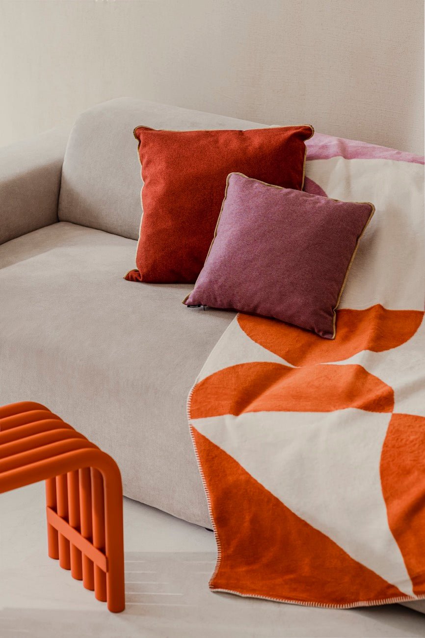Plaid Tul - Terracotta/Lilas - Noo.ma Design - The Bradery