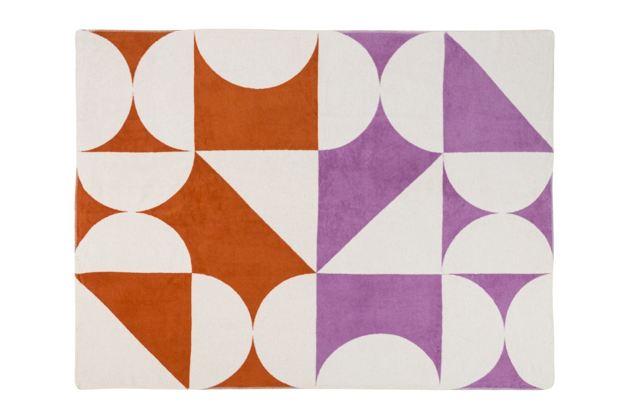 Plaid Tul - Terracotta/Lilas - Noo.ma Design - The Bradery