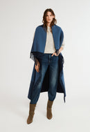 Poncho Auchaud - Blue - Claudie Pierlot - The Bradery