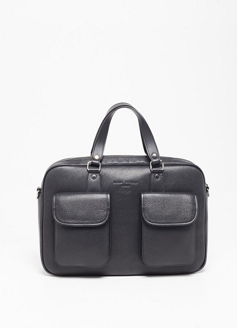 Porte-Documents Charlie Noir - Homme PORTE-DOCUMENTS Maison Heritage