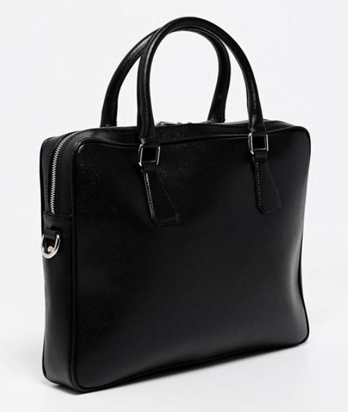 Porte Documents Hugo Noir - Homme PORTE DOCUMENTS Maison Heritage