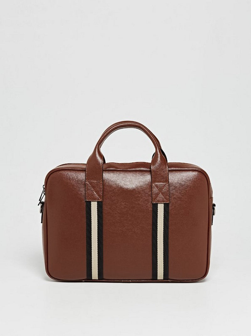 Ivan Brown Briefcase - Men DOCUMENT HOLDER Maison Heritage