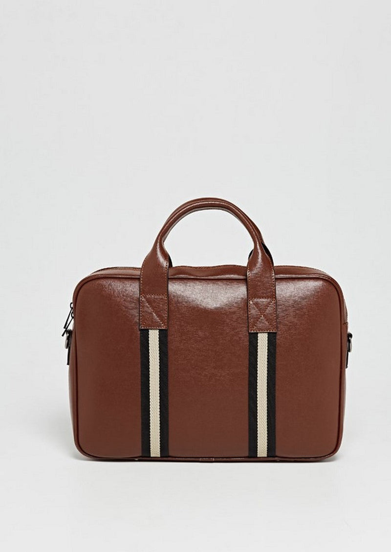 Ivan Brown Briefcase - Men DOCUMENT HOLDER Maison Heritage