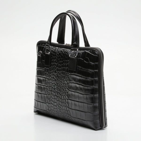 Peyton Document Holder - Black - Victor & Hugo - The Bradery