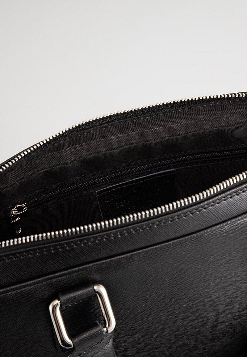 Porte-Documents Veci - Noir - Maison Heritage - The Bradery