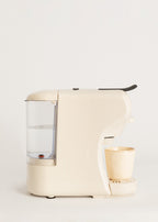 Potts - Multi-Pod Coffee Machine & Hot Coffee Machine - Off-White