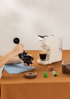 Potts - Multi-Pod Coffee Machine & Hot Coffee Machine - Off-White