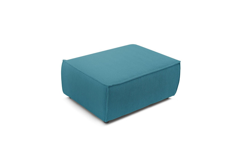 Pouf compact NIHAD velours côtelé - BOBOCHIC - The Bradery