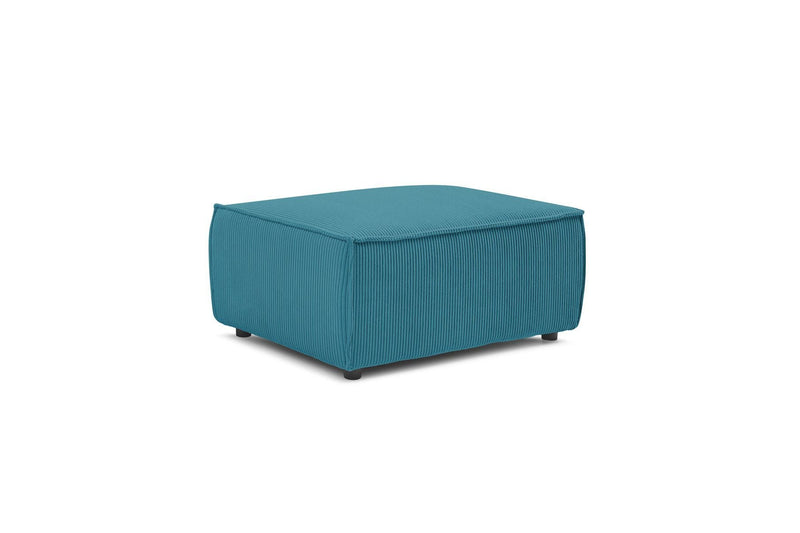 Pouf compact NIHAD velours côtelé - BOBOCHIC - The Bradery