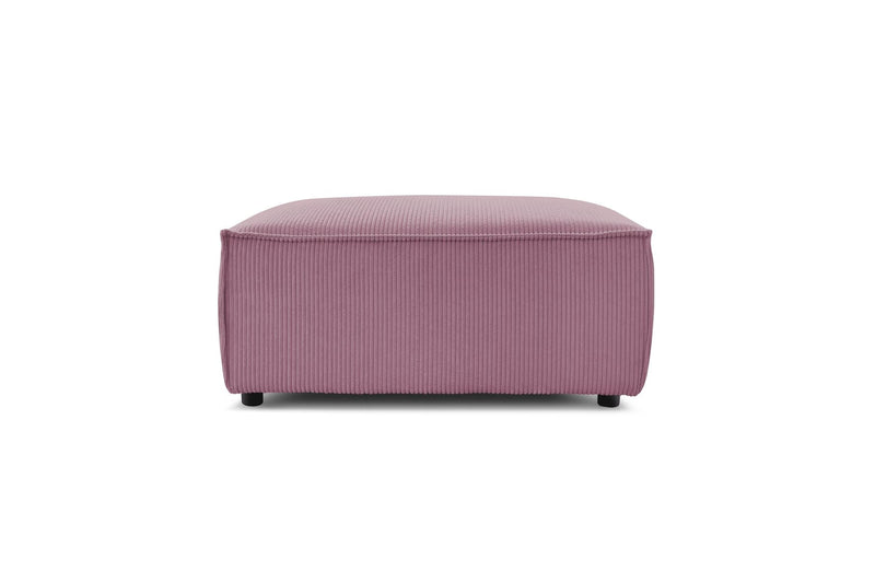 Pouf compact NIHAD velours côtelé - BOBOCHIC - The Bradery