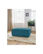 Puf compacto NIHAD de pana - BOBOCHIC - The Bradery