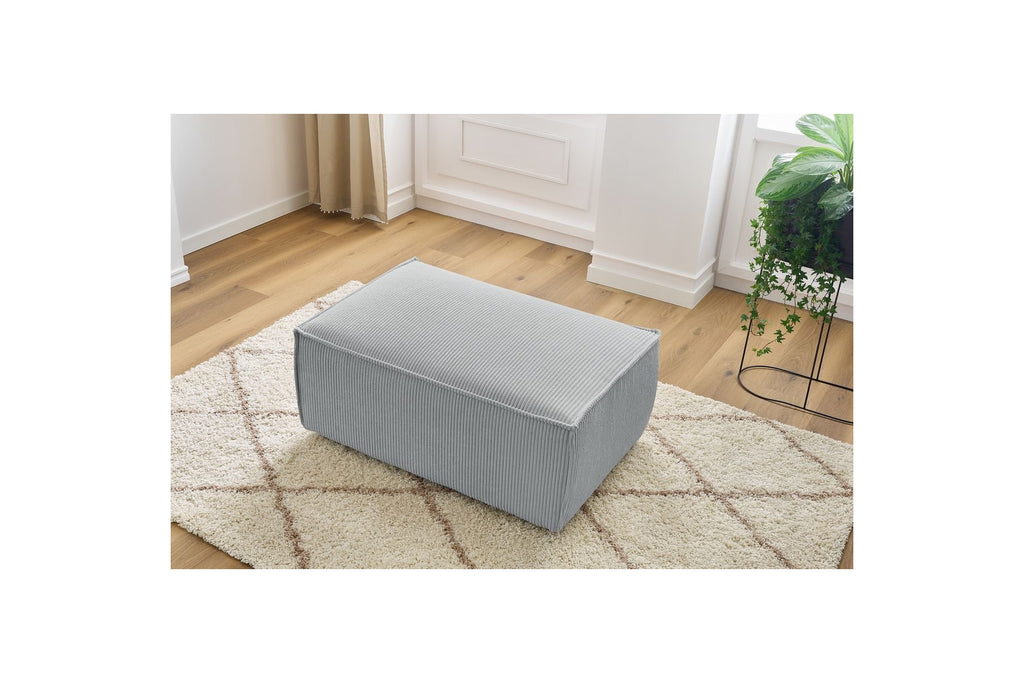 Puf compacto NIHAD de pana - BOBOCHIC - The Bradery