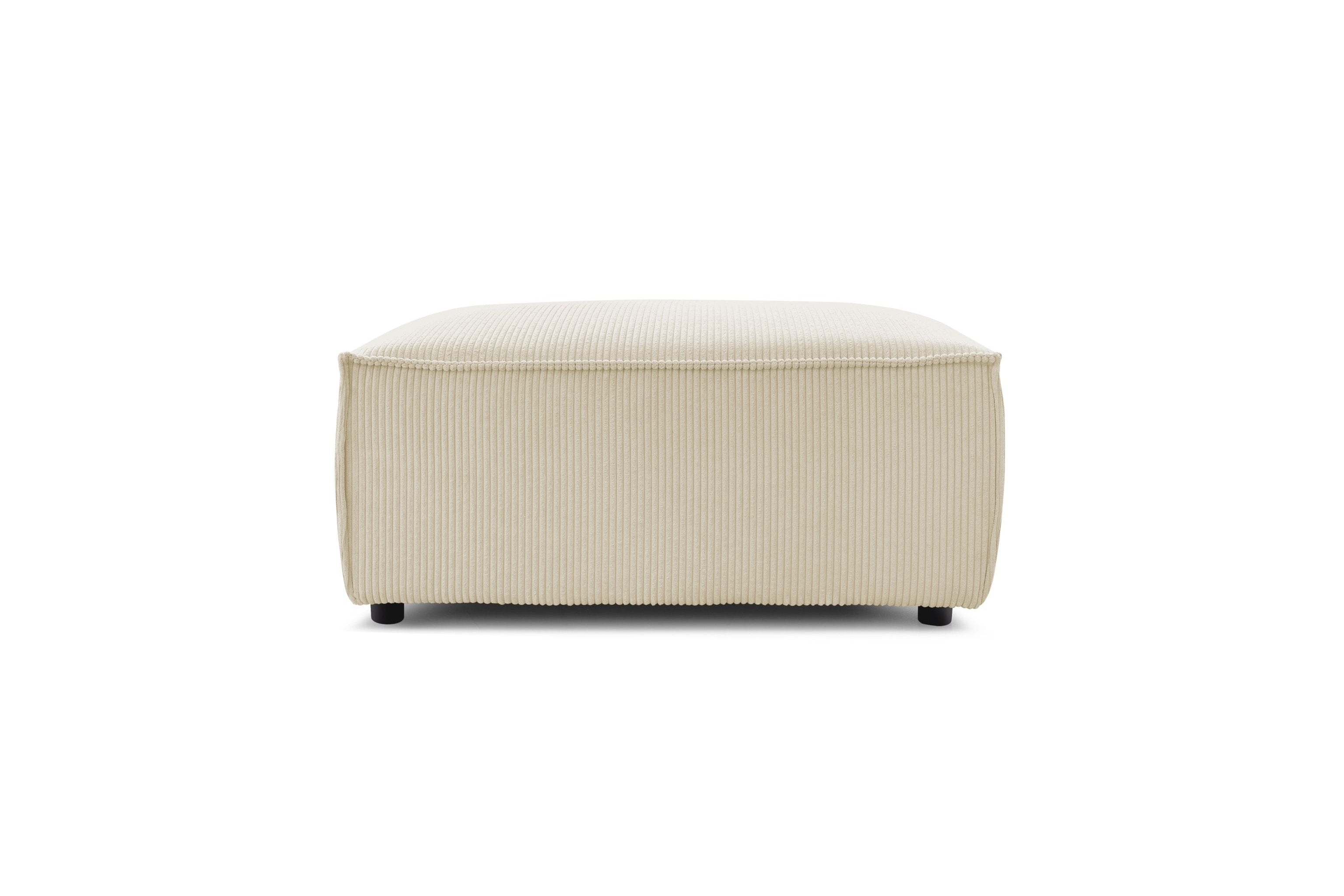 Puf compacto NIHAD de pana - BOBOCHIC - The Bradery
