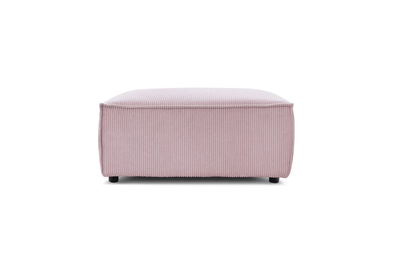 Pouf compact NIHAD velours côtelé - BOBOCHIC - The Bradery