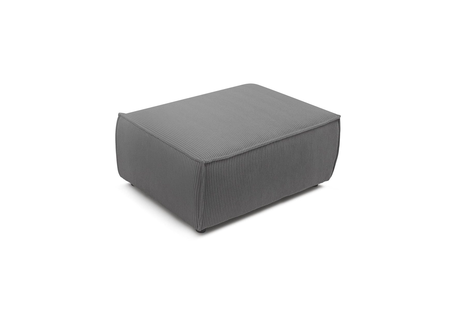 Puf compacto NIHAD de pana - BOBOCHIC - The Bradery