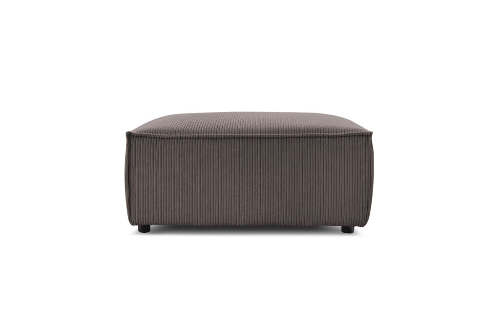 Puf compacto NIHAD de pana - BOBOCHIC - The Bradery