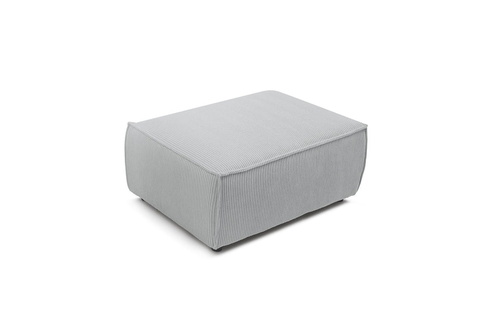 Puf compacto NIHAD de pana - BOBOCHIC - The Bradery