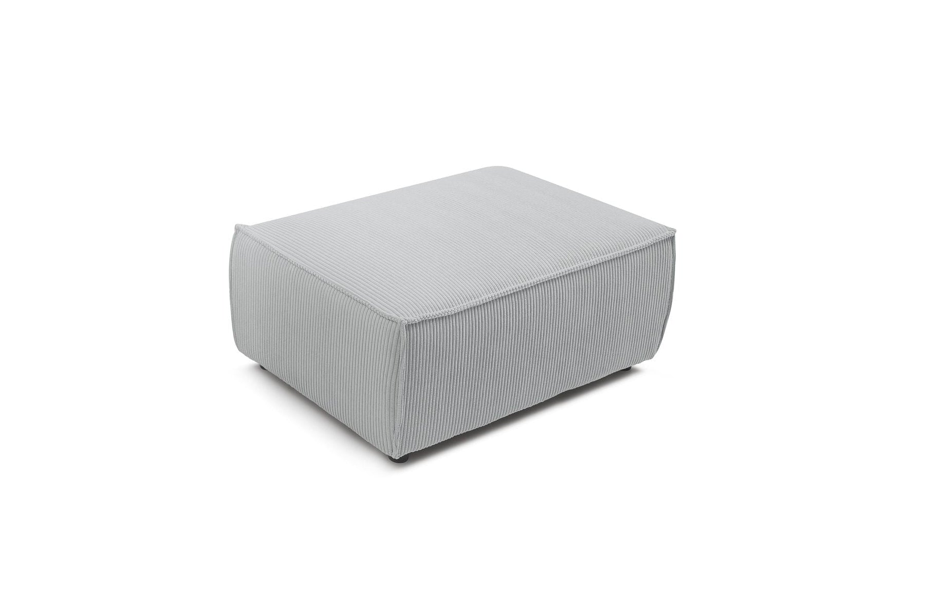 Puf compacto NIHAD de pana - BOBOCHIC - The Bradery