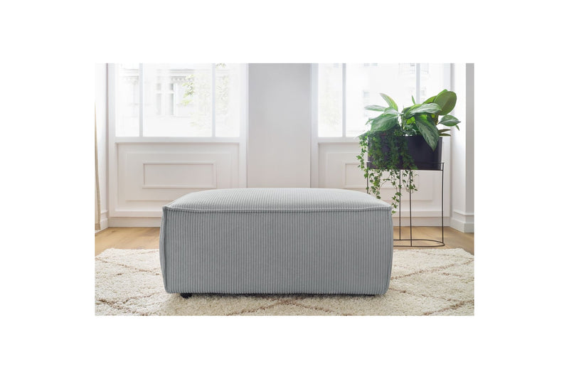 Pouf compact NIHAD velours côtelé - BOBOCHIC - The Bradery