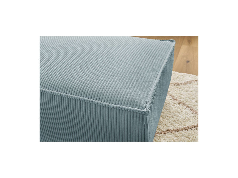 Pouf compact NIHAD velours côtelé - BOBOCHIC - The Bradery