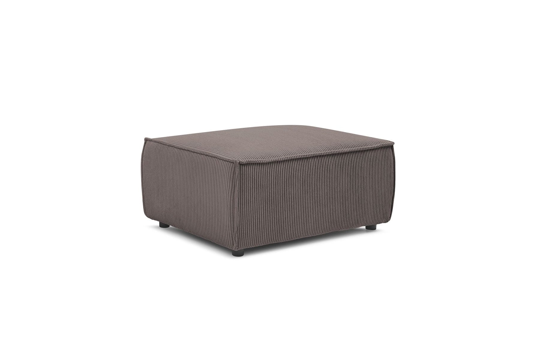 Puf compacto NIHAD de pana - BOBOCHIC - The Bradery