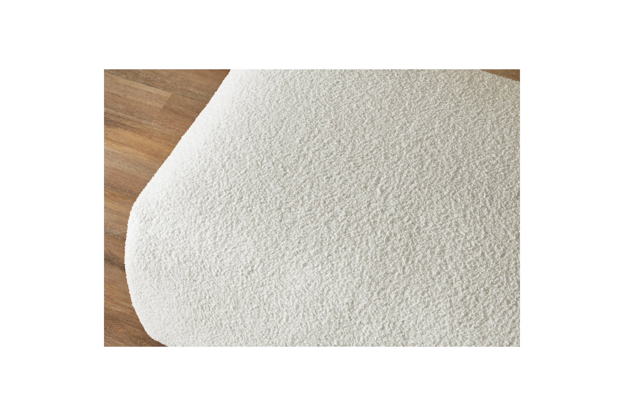 Soft bouclé fabric ENVY pouffe - BOBOCHIC - The Bradery