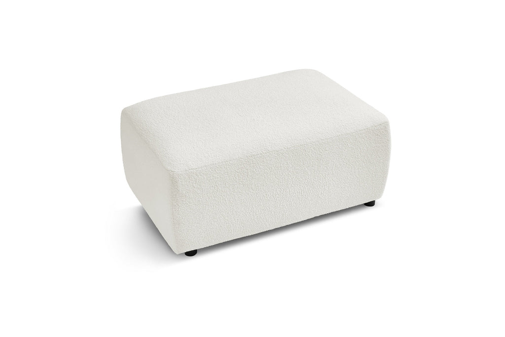 ENVY pouffe in soft bouclé fabric - BOBOCHIC - The Bradery