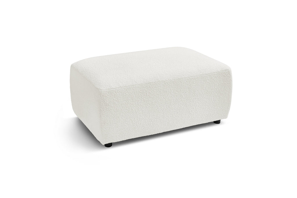 ENVY pouffe in soft bouclé fabric - BOBOCHIC - The Bradery