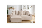 Soft bouclé fabric ENVY pouffe - BOBOCHIC - The Bradery