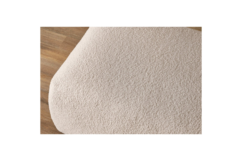 Soft bouclé fabric ENVY pouffe - BOBOCHIC - The Bradery