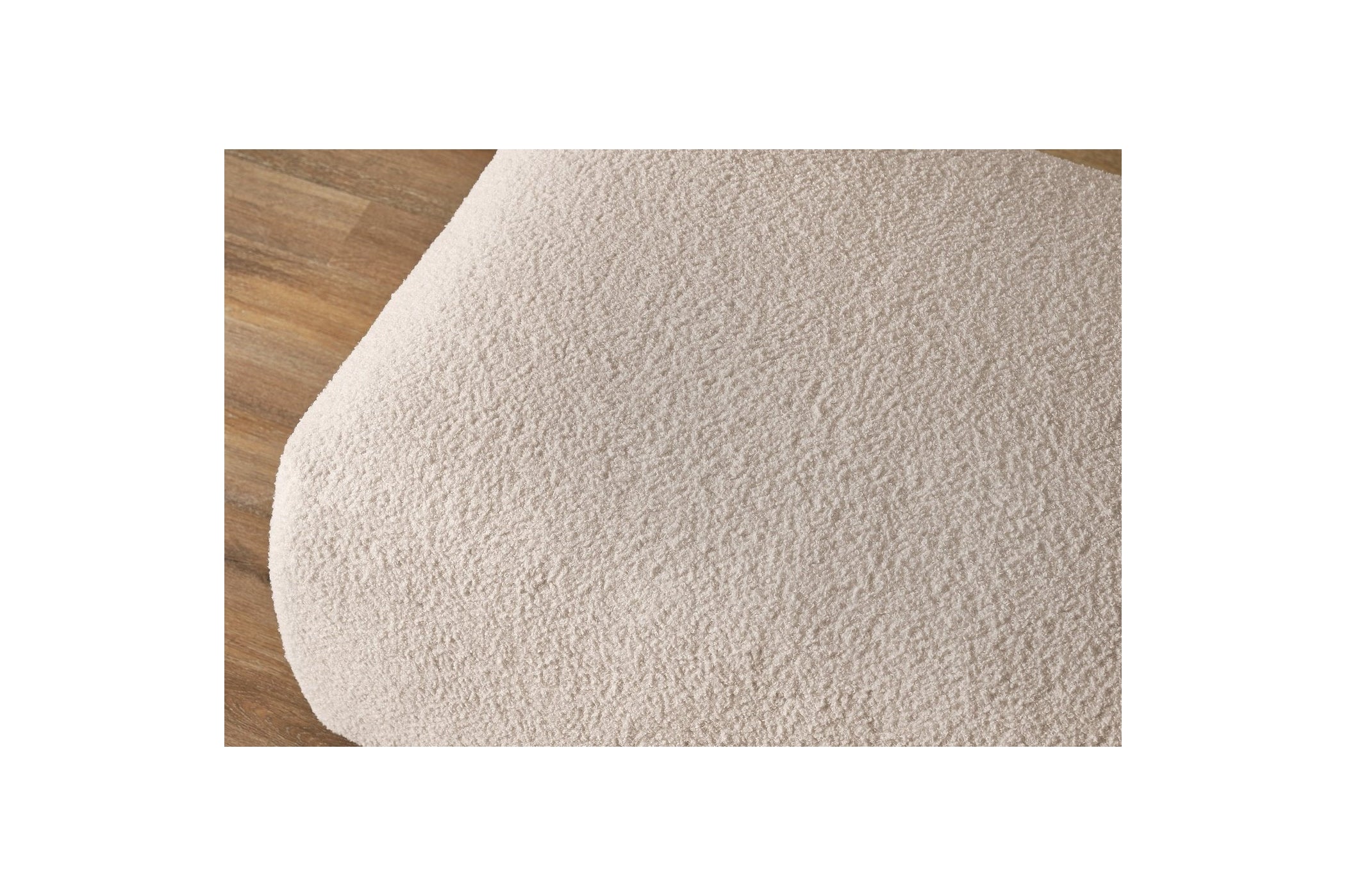Soft bouclé fabric ENVY pouffe - BOBOCHIC - The Bradery