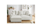 ENVY pouffe in soft bouclé fabric - BOBOCHIC - The Bradery